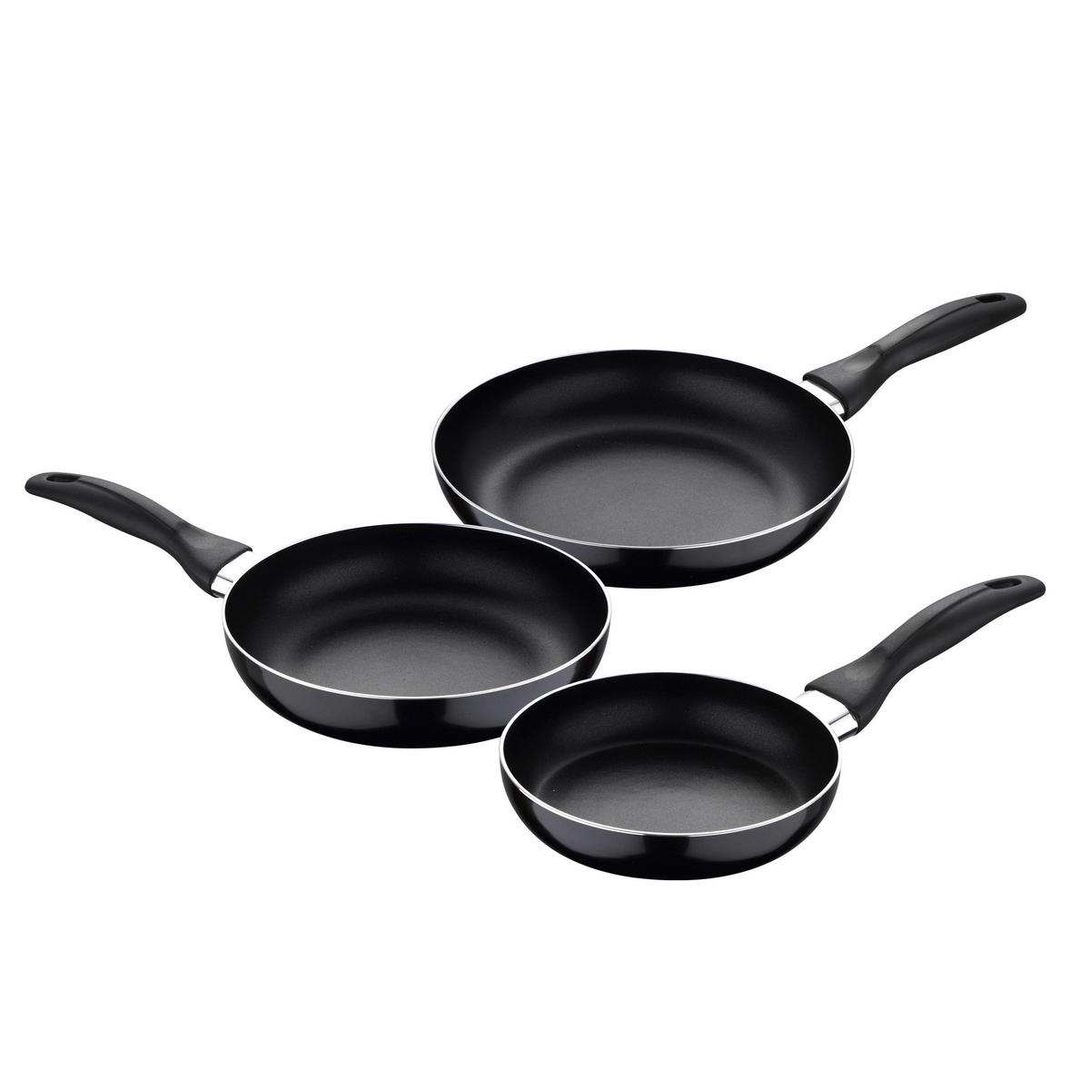 SAN IGNACIO Pfannenset NAVY BLACK schwarz Aluminium NAVY BLACK - schwarz - SAN IGNACIO