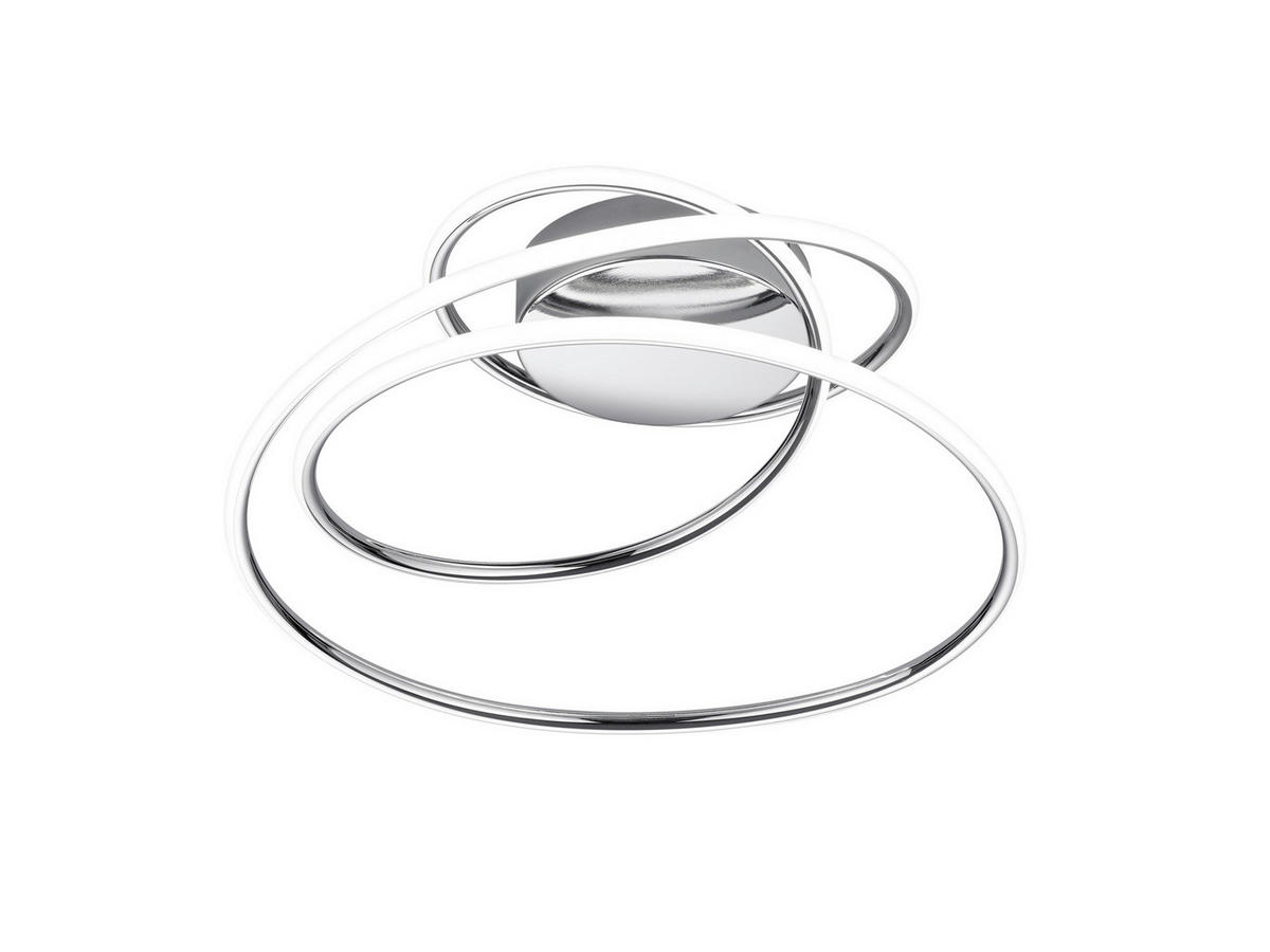 Reality Deckenleuchte R67051106 Bologna Chrom Metall B/H/T: ca. 50x28x48 cm Bologna - Chrom (50,00/28,00/48,00cm) - Reality
