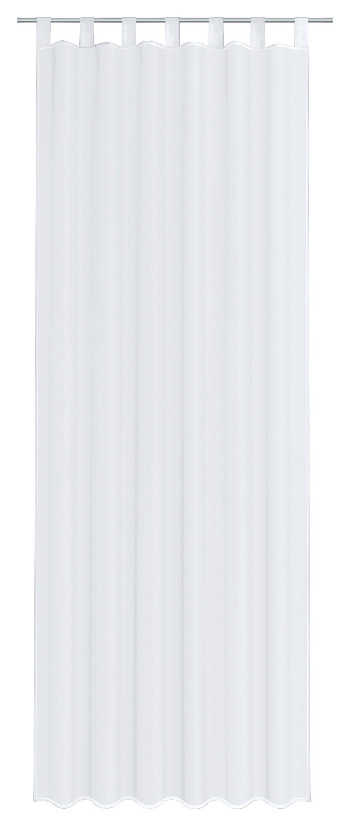 Kombivorhang Nouveau weiß B/L: ca. 140x300 cm Nouveau - weiß (140,00/300,00cm) - POCOline