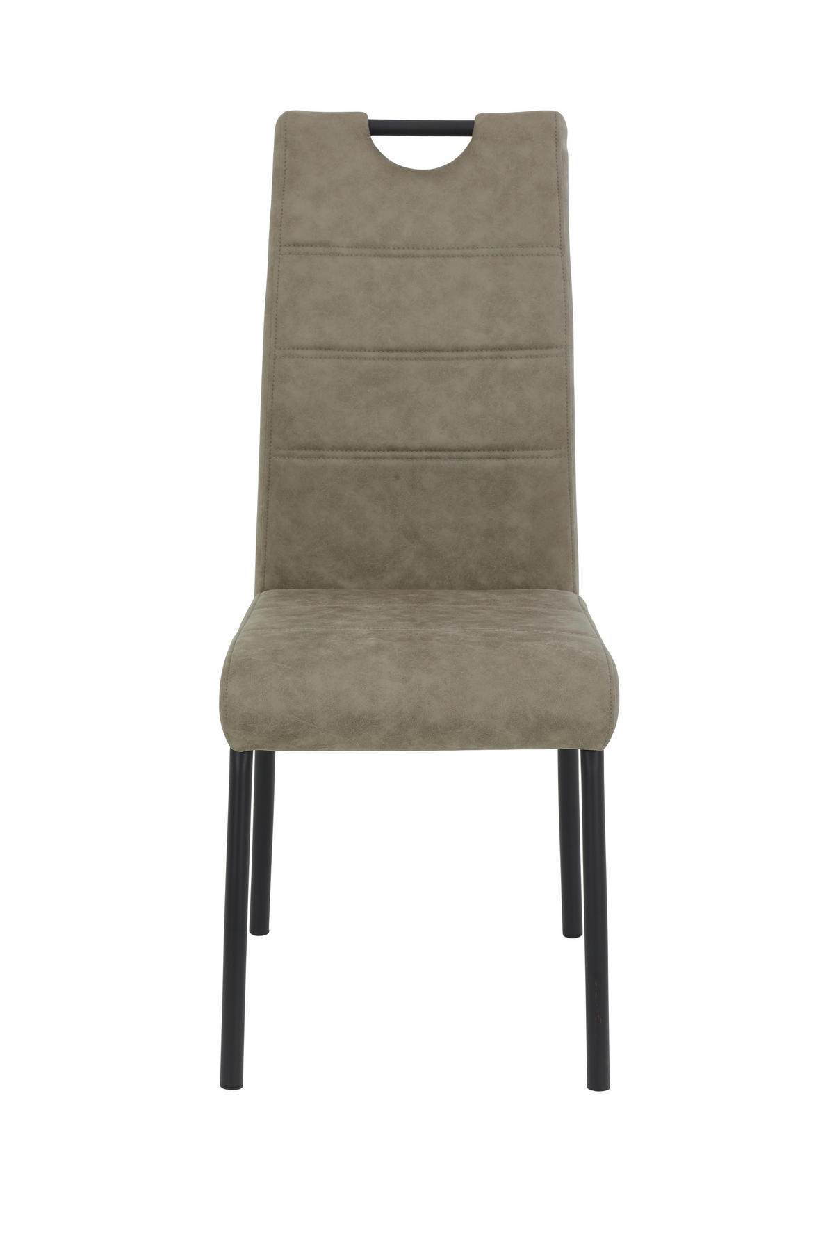 Stuhl Petra schlamm Microfaser B/H/T: ca. 43x99x61 cm Petra - schlamm (43,00/99,00/61,00cm)