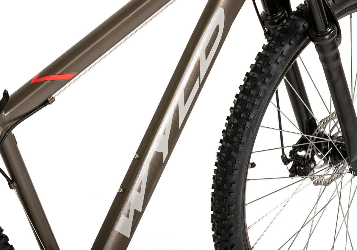 WYLD Mountain-Bike Sharp Sharp 29 Zoll Rahmenhöhe 46 cm 21 Gänge grau grau ca. 29 Zoll Sharp - grau (144,00/24,00/80,00cm) - WYLD