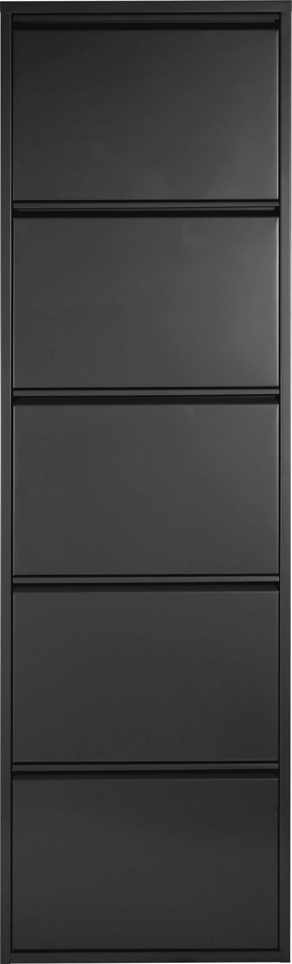 Schuhkipper Blacky schwarz matt B/H/T: ca. 50x170x13 cm Blacky - schwarz (50,00/170,00/13,00cm)