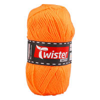 Handstrickgarn Twister Sport uni orange L: ca. 15000 cm Twister Sport uni - orange (15000,00cm) - Twister