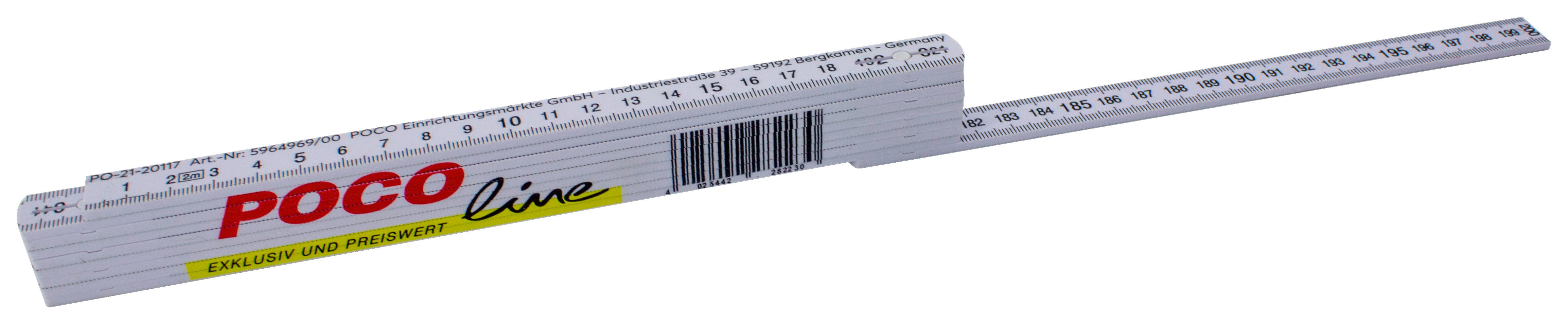 Gliedermaßstab L: ca. 200 cm Gliedermaßstab - (200,00cm)