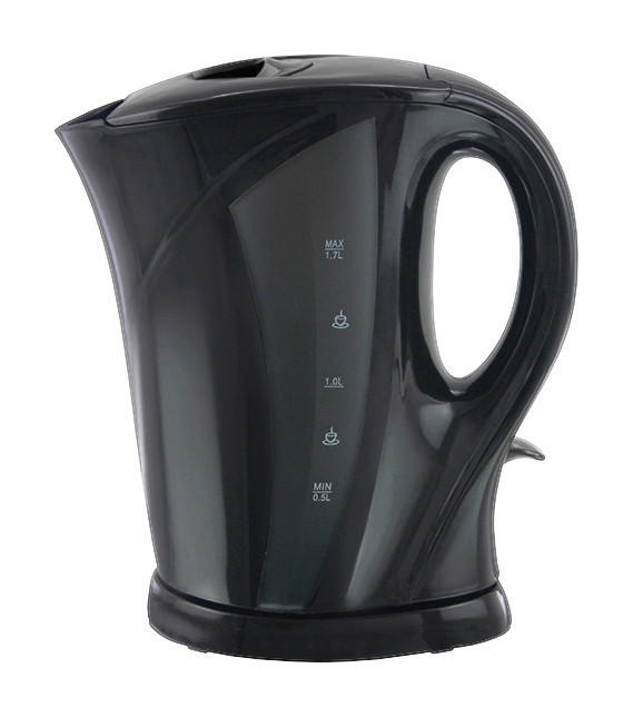 LENTZ Wasserkocher 74126 schwarz Kunststoff ca. 1,7 l Wasserkocher - schwarz (1,70l) - LENTZ