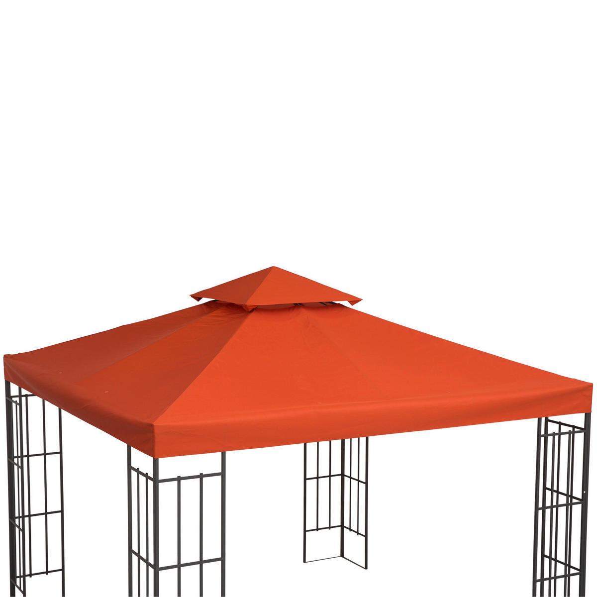 Outsunny Ersatzdach terra Polyester-Mischgewebe B/L: ca. 300x300 cm Ersatzdach - terra (300,00/300,00cm) - Outsunny