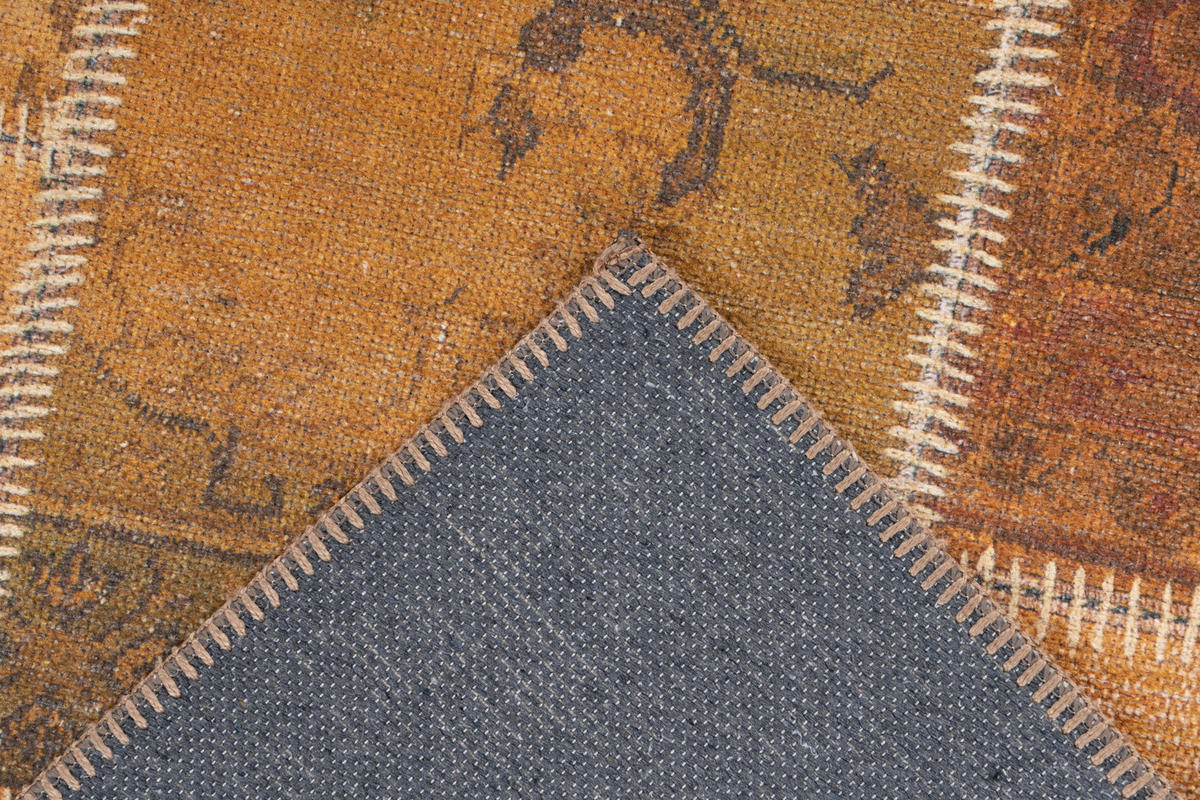 360Living Teppich Faye gold B/L: ca. 75x150 cm Faye - gold (75,00/150,00cm) - 360Living