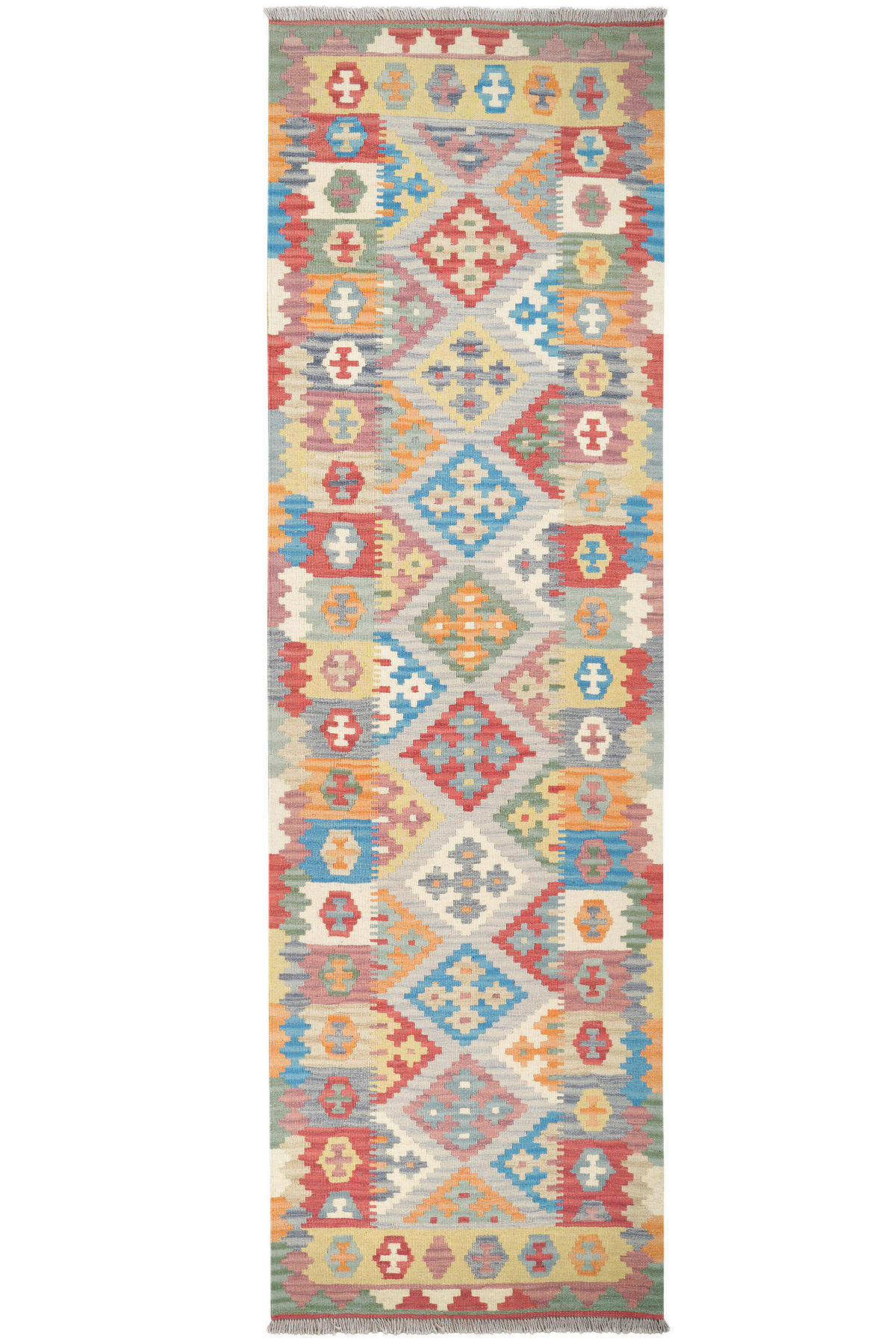 PersaTepp Teppich Kelim Gashgai bunt B/H/L: ca. 84x1x285 cm Kelim Gashgai - bunt (285,00/84,00/1,00cm) - PersaTepp