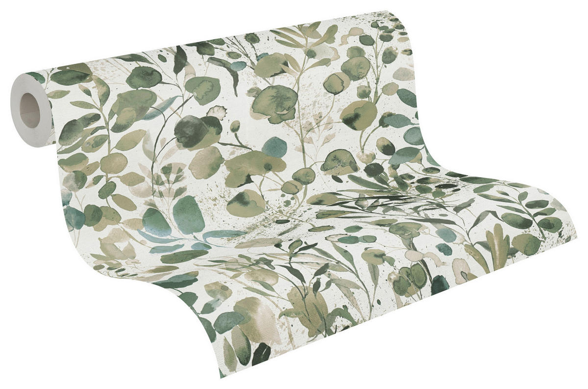 A.S.Creation Vliestapete blau weiß B/H/D: ca. 53x1005x8 cm Vliestapete - blau/weiß (8,00/1005,00cm) - A.S.Creation