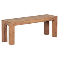 Wohnling Sitzbank natur Akazie B/H/T: ca. 120x45x35 cm Sitzbank - natur (120,00/45,00/35,00cm) - Wohnling
