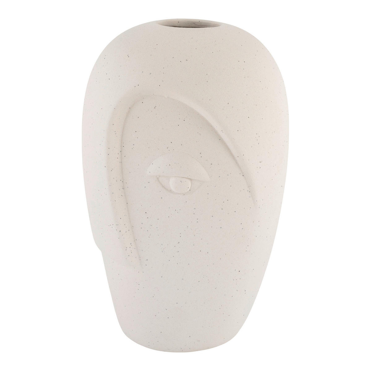 Vase sand Keramik B/H/L: ca. 13x19,5x12,5 cm Vase - sand (12,50/13,00/19,50cm)