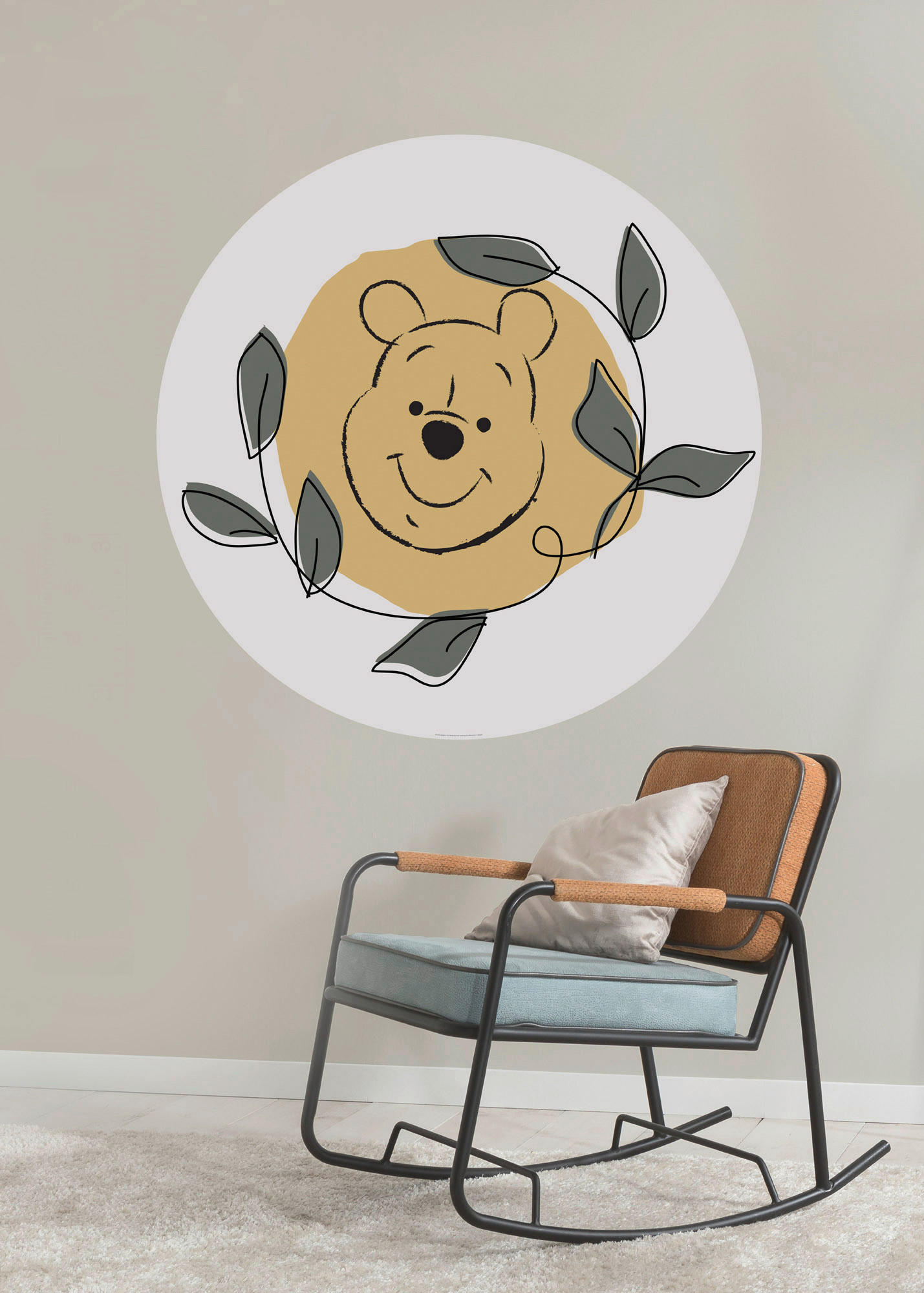 Komar Fototapete Winnie the Pooh Garland D: ca. 125 cm Winnie the Pooh Garland - (125,00cm) - Komar