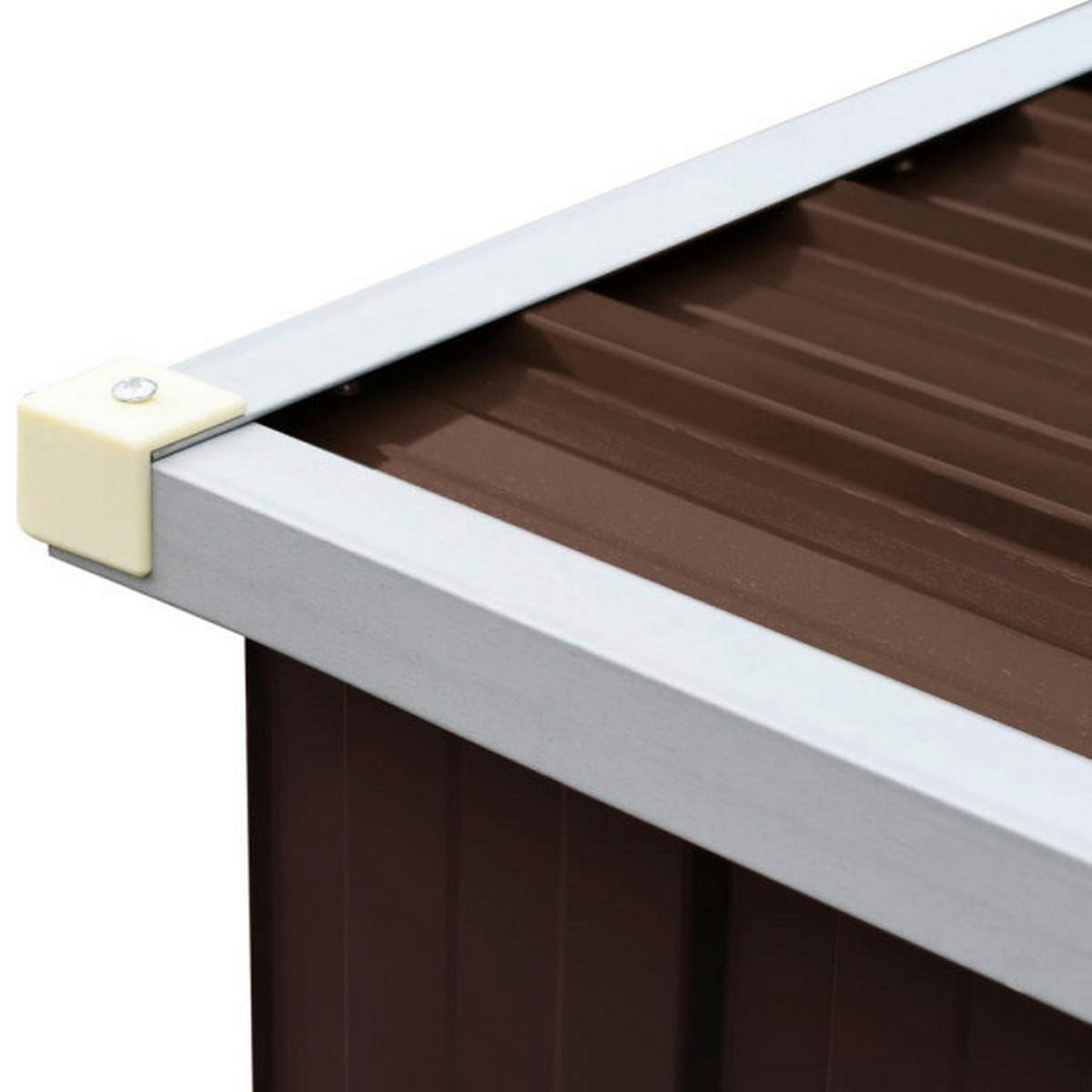 VidaXL Brennholzlager braun B/H: ca. 330x152 cm Brennholzlager - braun (330,00/152,00cm) - VidaXL