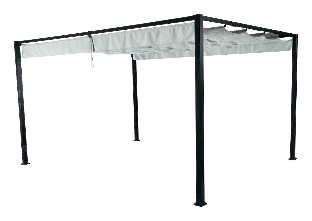 Gardamo Pavillon SKY grau Aluminium