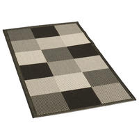 In-/Outdoor-Teppich Ambiente schwarz B/L: ca. 80x150 cm Ambiente - schwarz (80,00/150,00cm)