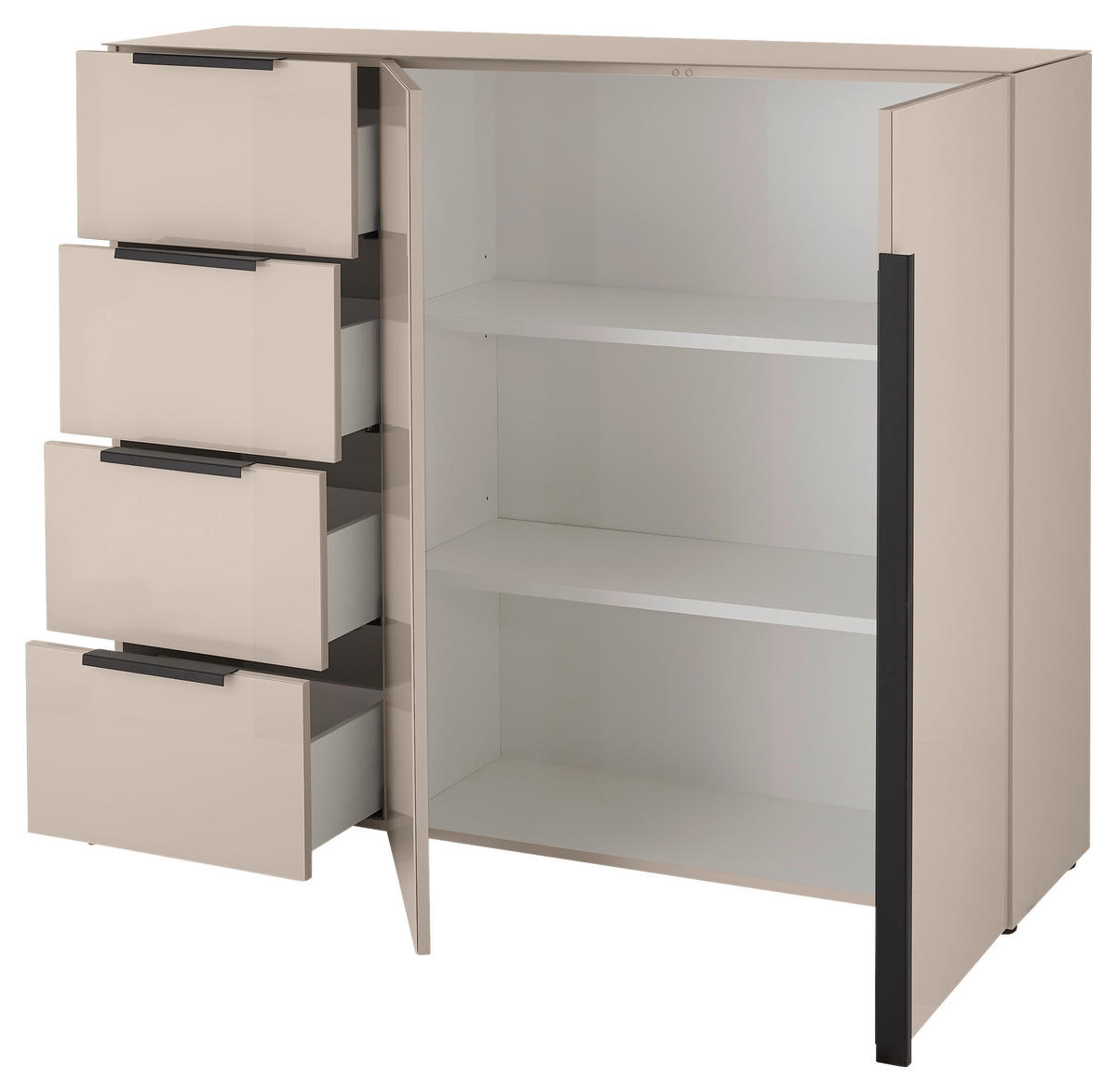 Kombikommode Sarino Kaschmir B/H/T: ca. 149x121x38 cm Sarino - Kaschmir (149,00/121,00/38,00cm)