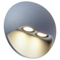 LED-Außenwandleuchte 1148859 weiß H/D: ca. 6,8x13 cm LED Außenwandleuchte VEDUS mit LED - weiß (13,00/6,80cm) - Näve Leuchten
