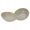 CreaTable Salatschüssel-Set Vesuvio sand Steinzeug D: ca. 24 cm Vesuvio - sand (24,00cm) - CreaTable