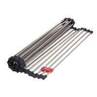 Vileda Abtropfgitter silber Edelstahl B/H/L: ca. 40x1x45 cm Abtropfgitter_Vileda - silber (45,00/40,00/1,00cm) - Vileda