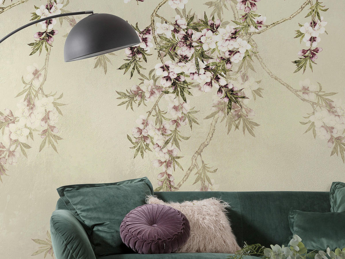 Komar Fototapete Love Birds B/L: ca. 300x250 cm Love Birds - (300,00/250,00cm) - Komar