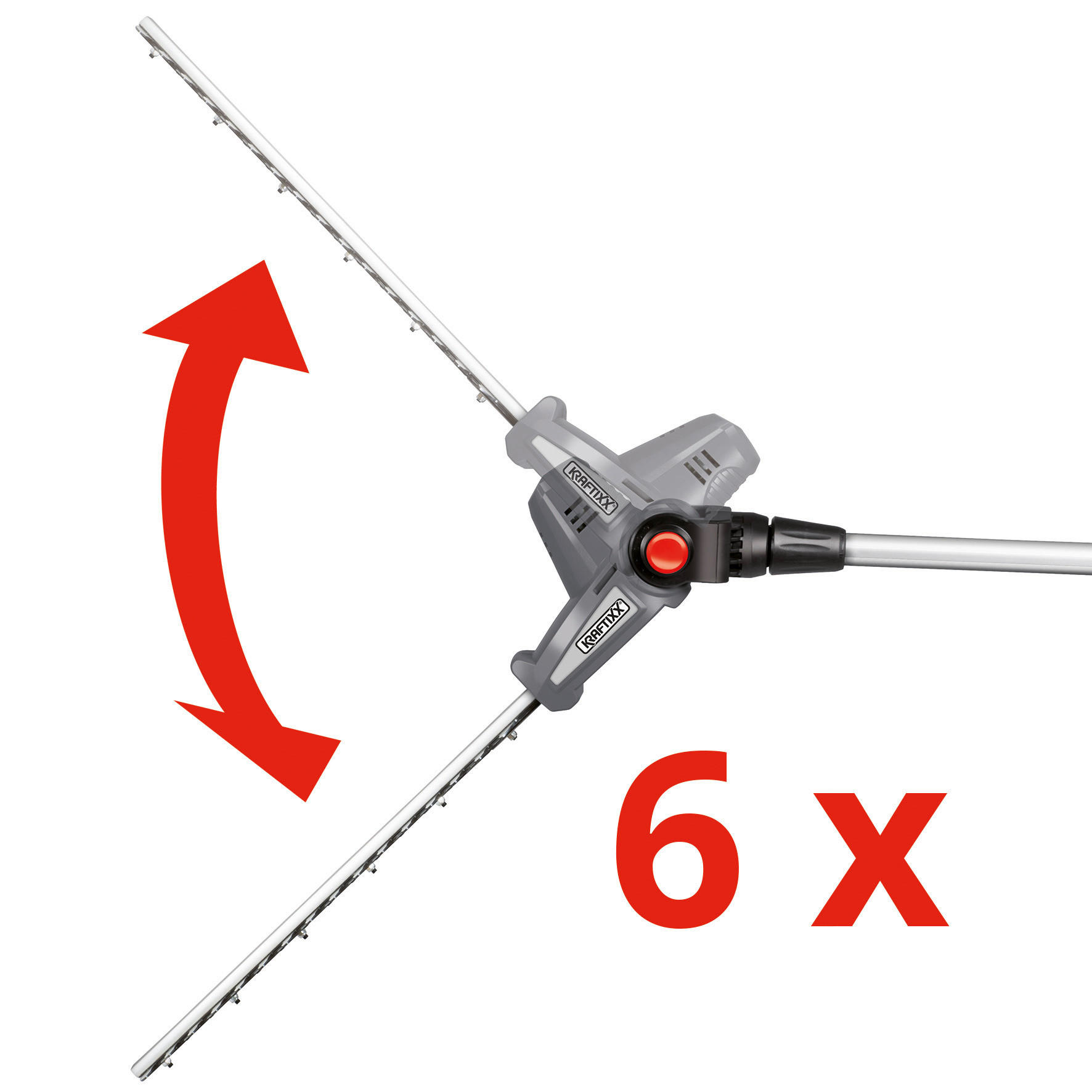 Kraftixx Akku-Teleskop-Heckenschere KX-A...