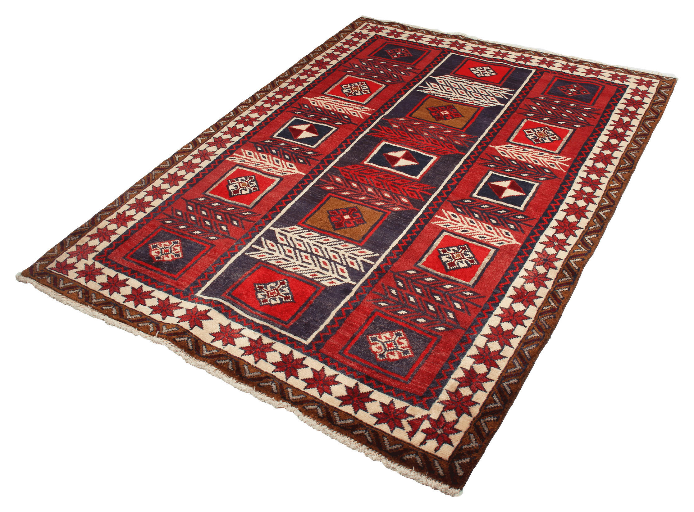 PersaTepp Teppich Lori bunt B/H/L: ca. 146x1x195 cm Lori - bunt (195,00/146,00/1,00cm) - PersaTepp