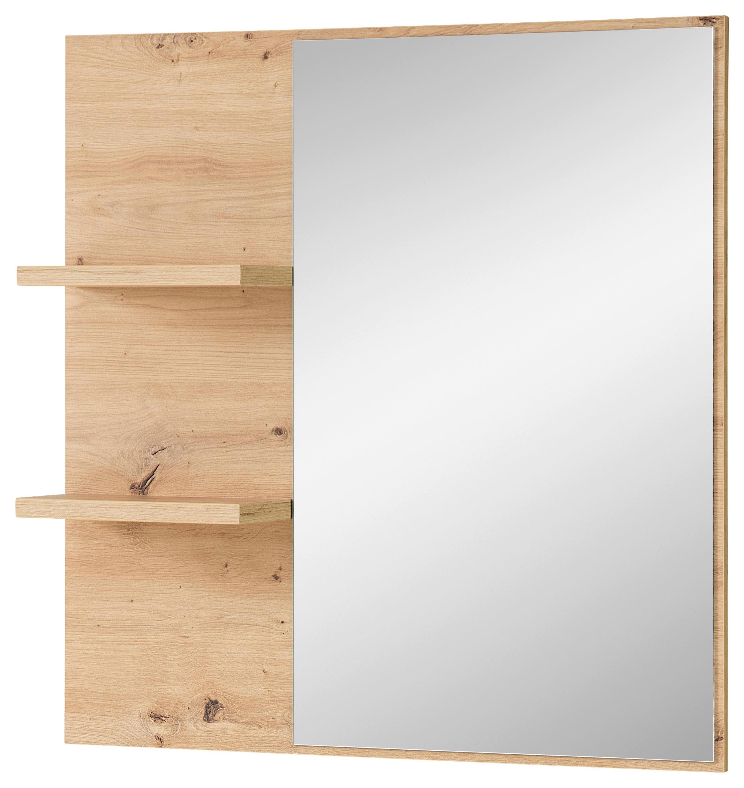 Wandspiegel Bari Eiche Artisan Nachbildung B/H/T: ca. 78x80x17 cm Bari - Eiche (78,00/80,00/17,00cm)