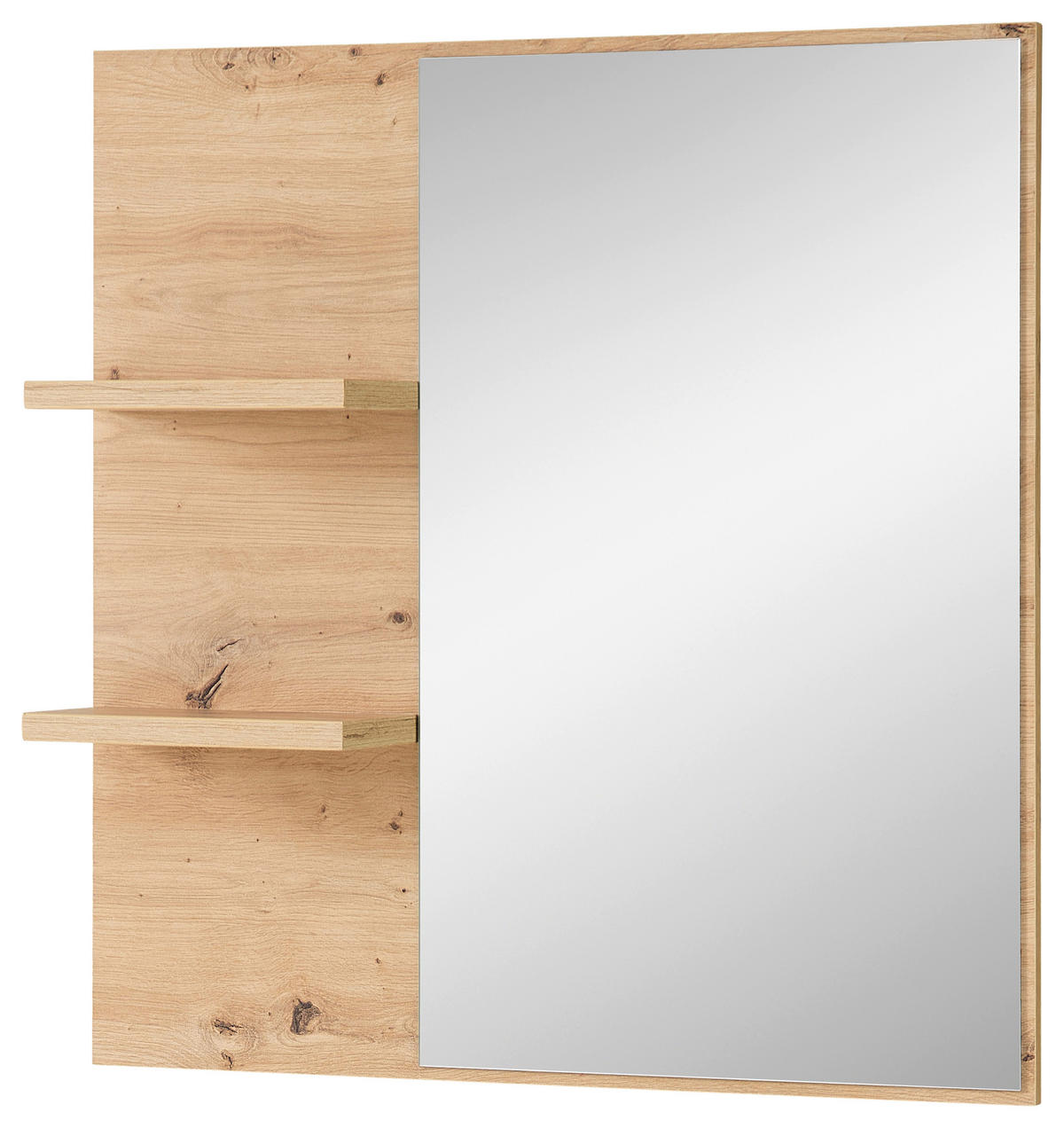 Wandspiegel Bari Eiche Artisan Nachbildung B/H/T: ca. 78x80x17 cm Bari - Eiche (78,00/80,00/17,00cm)
