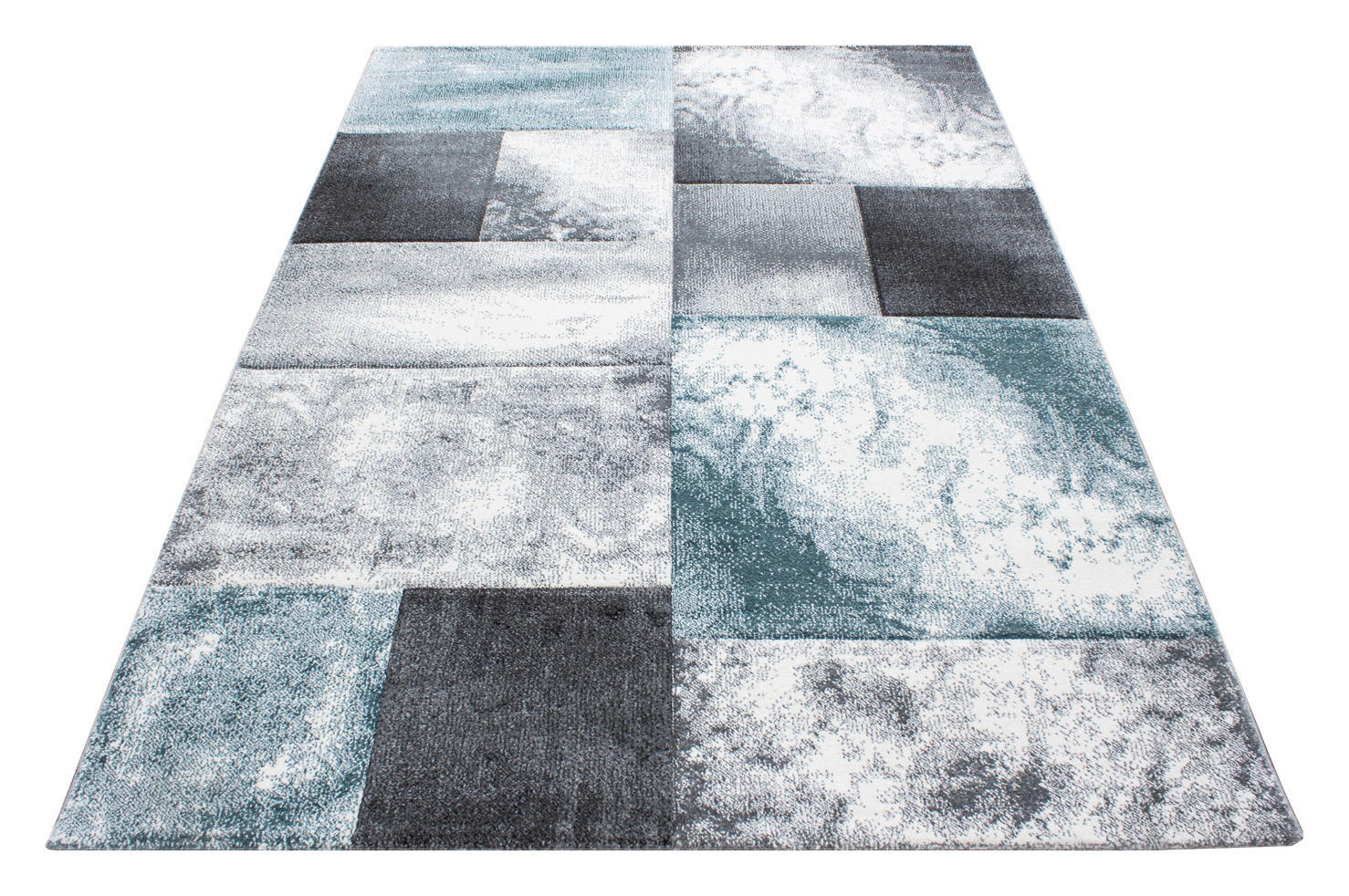 Ayyildiz Teppich HAWAII blau B/L: ca. 120x170 cm HAWAII - blau (120,00/170,00cm) - Ayyildiz