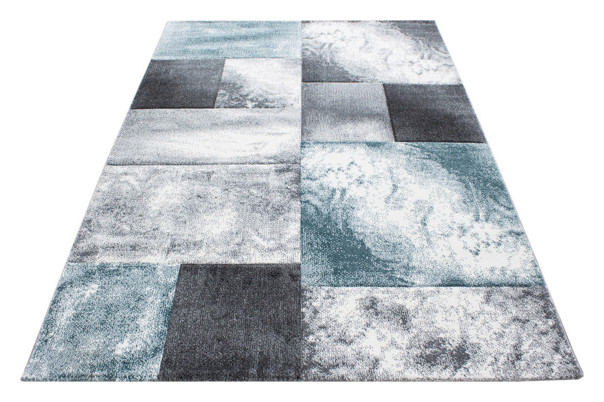 Ayyildiz Teppich HAWAII blau B/L: ca. 80x150 cm HAWAII - blau (80,00/150,00cm) - Ayyildiz