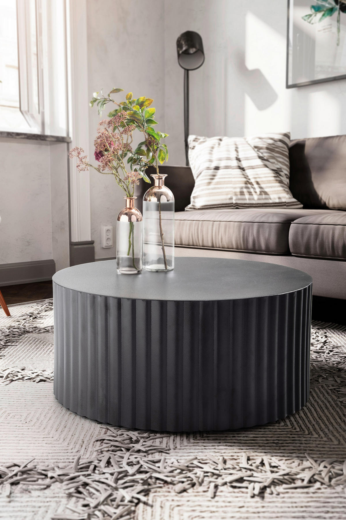 Couchtisch  B/H/T: ca. 67x31x67 cm Couchtisch - (67,00/31,00/67,00cm) - Wohnling