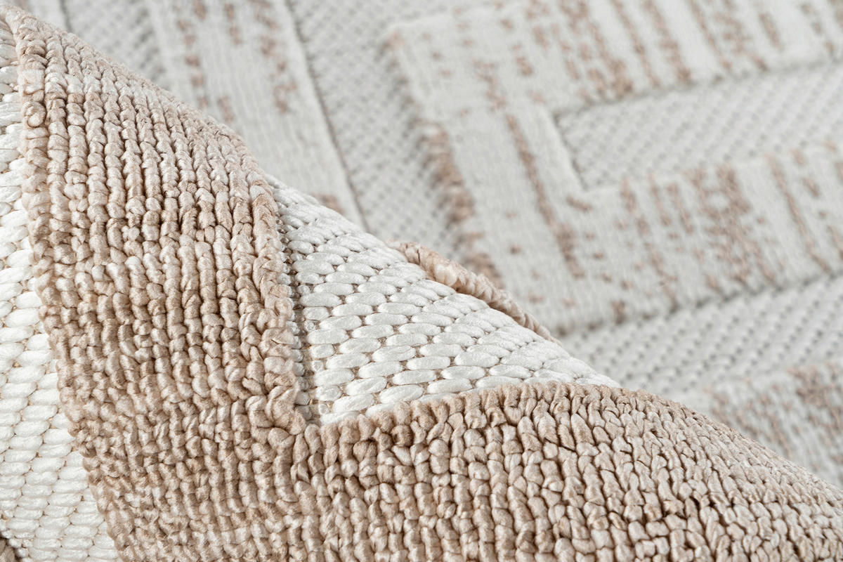 360Living Teppich Sarai braun B/L: ca. 80x150 cm Sarai - braun/beige (80,00/150,00cm) - 360Living