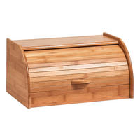 Zeller Rollbrotkasten natur Bambus B/H/L: ca. 26x20x40 cm Rollbrotkasten - natur (40,00/26,00/20,00cm) - Zeller