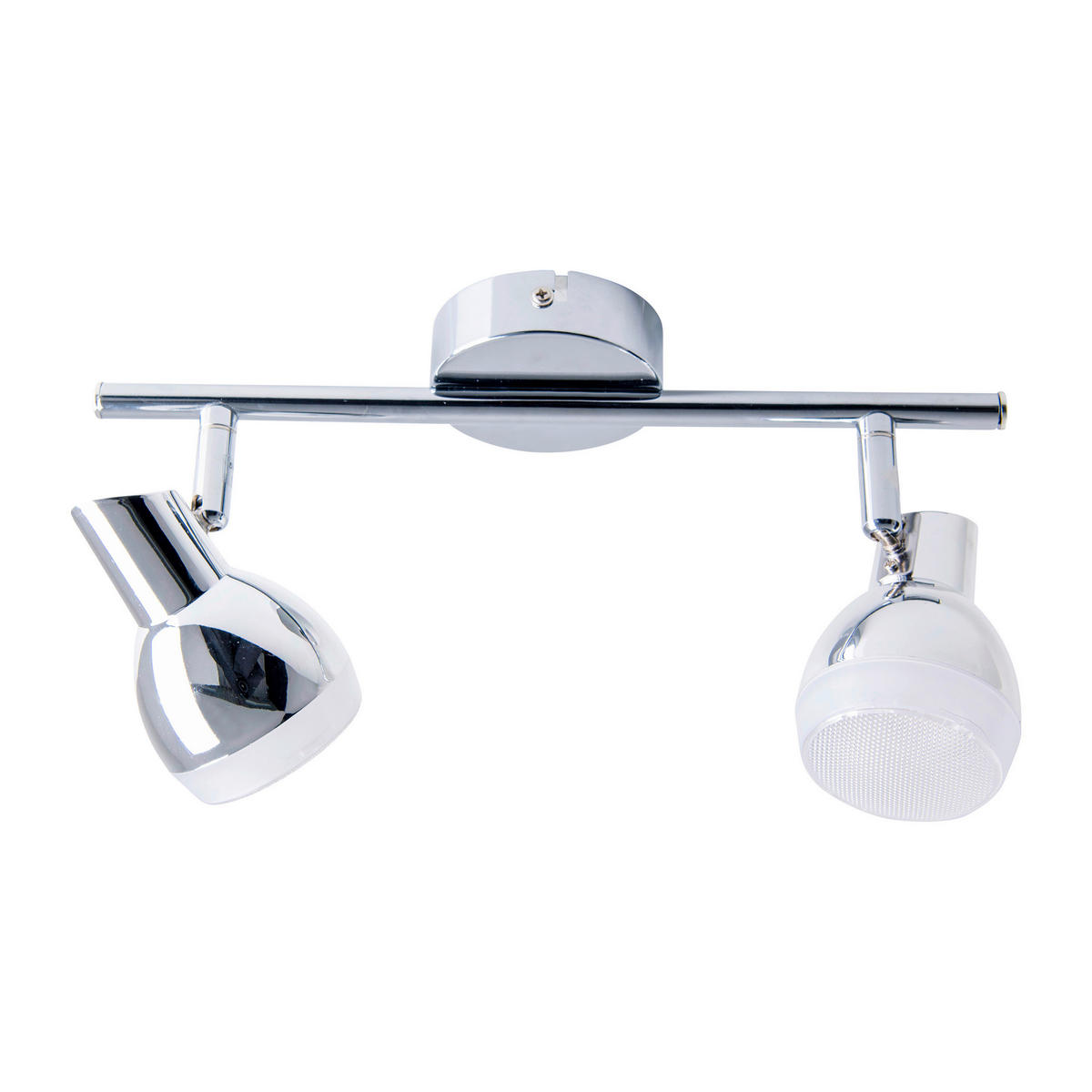 Näve Leuchten LED-Spot Chrom Kunststoff Metall B/H/T: ca. 30x13x8 cm 2 Brennstellen CHROMEY - Chrom (30,00/13,00/8,00cm) - Näve Leuchten