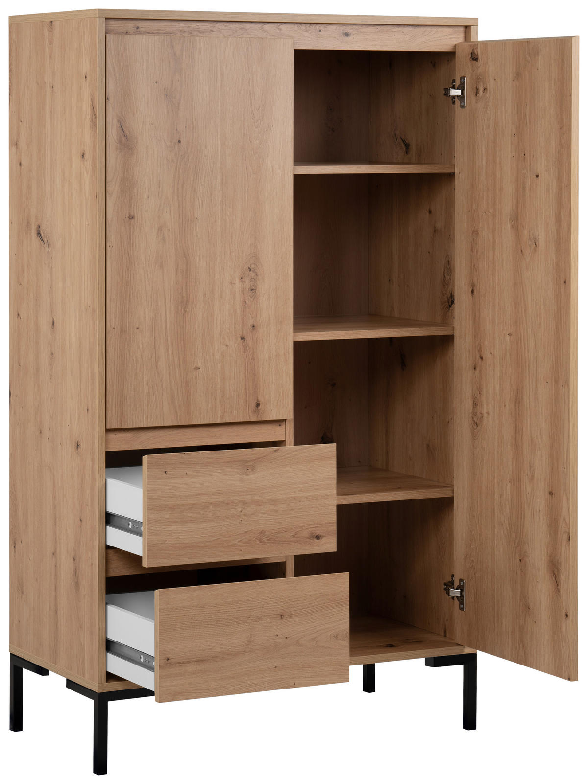 Highboard Korsika B/H/T: ca. 81x139x40 cm Korsika - (81,00/139,00/40,00cm)