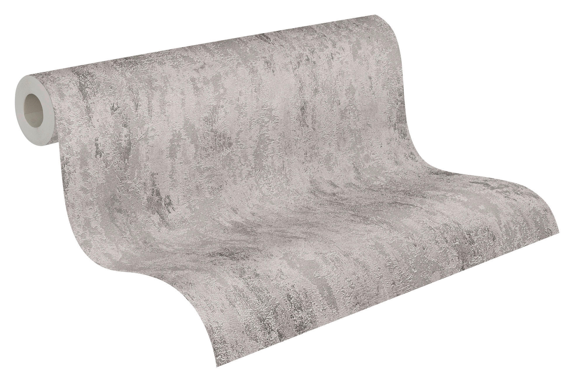 A.S.Creation Vliestapete Glänzend silber B/H/D: ca. 53x1005x9 cm Vliestapete - Glänzend/silber (9,00/1005,00cm) - A.S.Creation