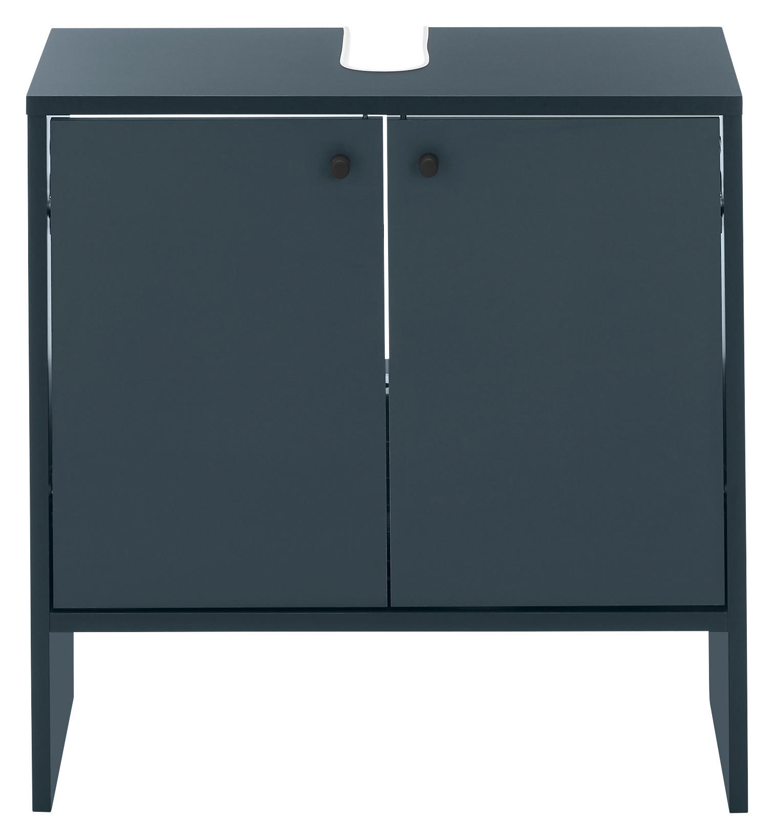 Waschbeckenunterschrank Kairo blau dunkel B/H/T: ca. 60x60x35 cm Kairo - blau (60,00/60,00/35,00cm)