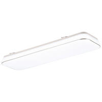 Reality Leuchten LED-Deckenleuchte weiß Kunststoff B/L: ca. 17x60 cm LED-Deckenleuchte_Blanca - weiß (17,00/60,00cm) - Reality Leuchten