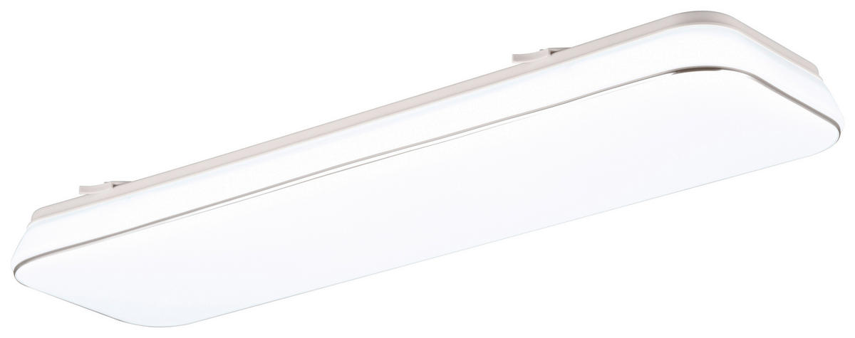 Reality Leuchten LED-Deckenleuchte weiß Kunststoff B/L: ca. 17x60 cm LED-Deckenleuchte_Blanca - weiß (17,00/60,00cm) - Reality Leuchten