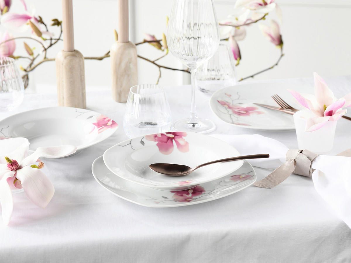 CreaTable Tafelservice Amelie multicolor Porzellan 12 tlg. Amelie - multicolor - CreaTable