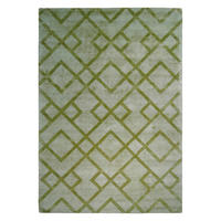 Kayoom Kurzflorteppich Luxury 310 elegant grün B/H/L: ca. 160x0,8x230 cm Luxury 310 - elegant grün (230,00/160,00/0,80cm) - Kayoom