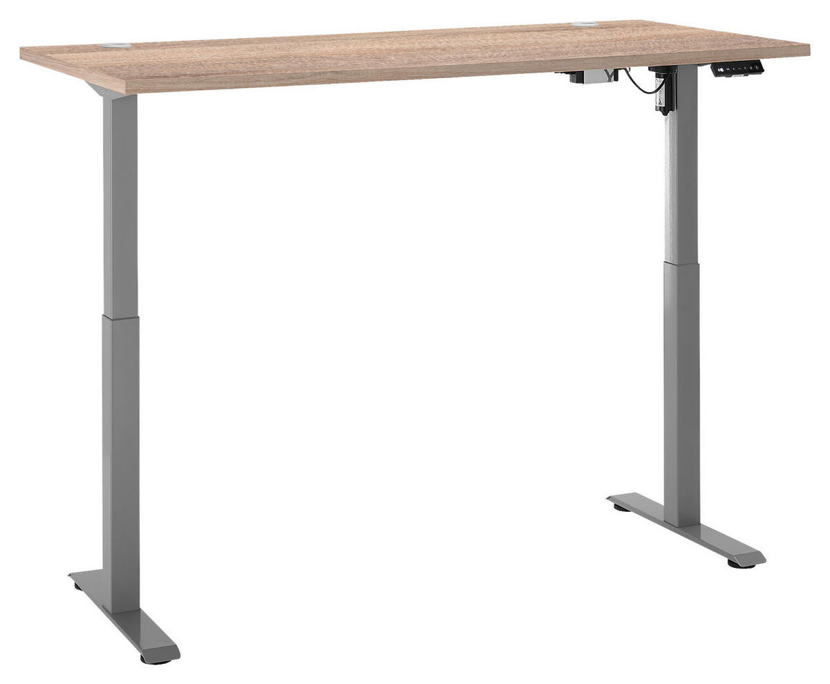 höhenverstellbarer Schreibtisch Pronto 2 Eiche Sonoma Nachbildung B/H/T: ca. 160x75x77 cm Pronto 2 - Eiche (160,00/75,00/77,00cm)