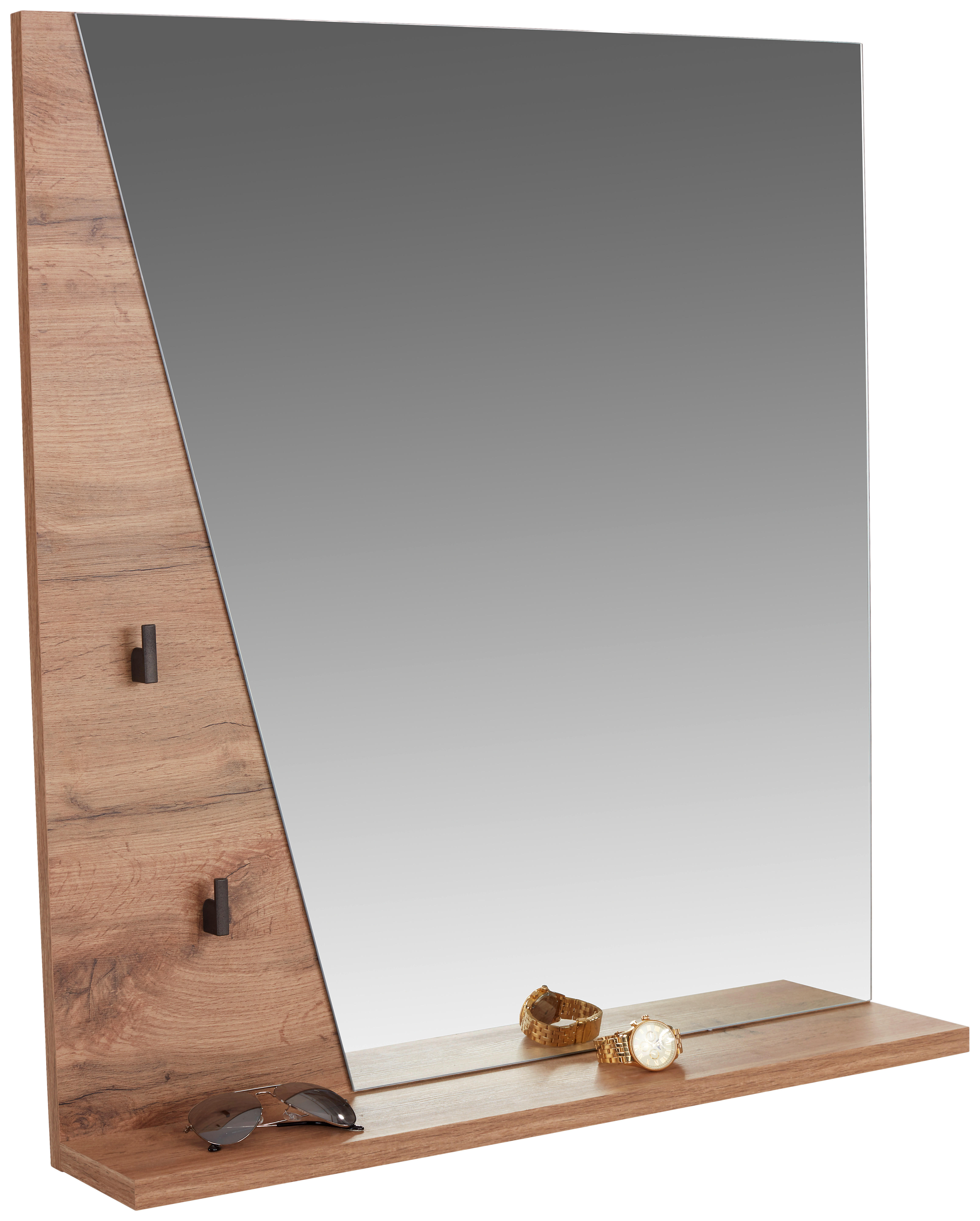 Wandspiegel Venedig Eiche Artisan Nachbildung B/H/T: ca. 80x84x12 cm Venedig - Eiche (80,00/84,00/12,00cm)