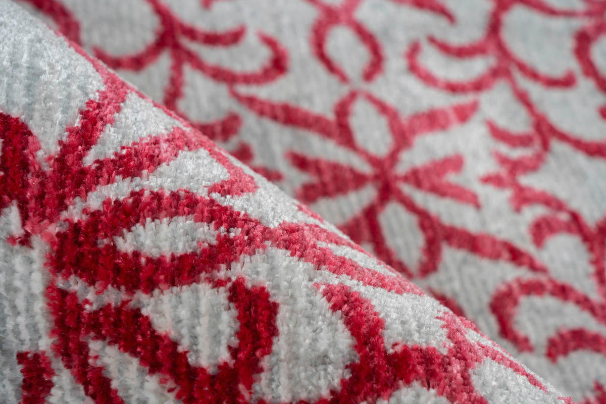 360Living Teppich Baroque rot B/L: ca. 120x170 cm Baroque - rot (120,00/170,00cm) - 360Living