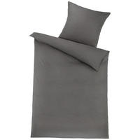 Microfaser Bettwäsche Bettwäsche_Microfaser Cube geprägt - grau (135,00/200,00cm)