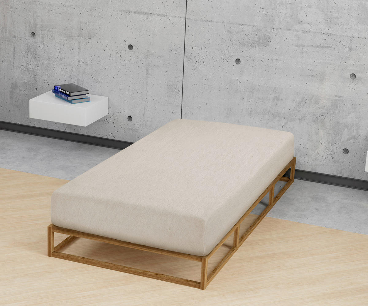 Spannbetttuch Flanell Spannbetttuch_Flanell 180-200x200 - kitt (180,00/200,00cm)