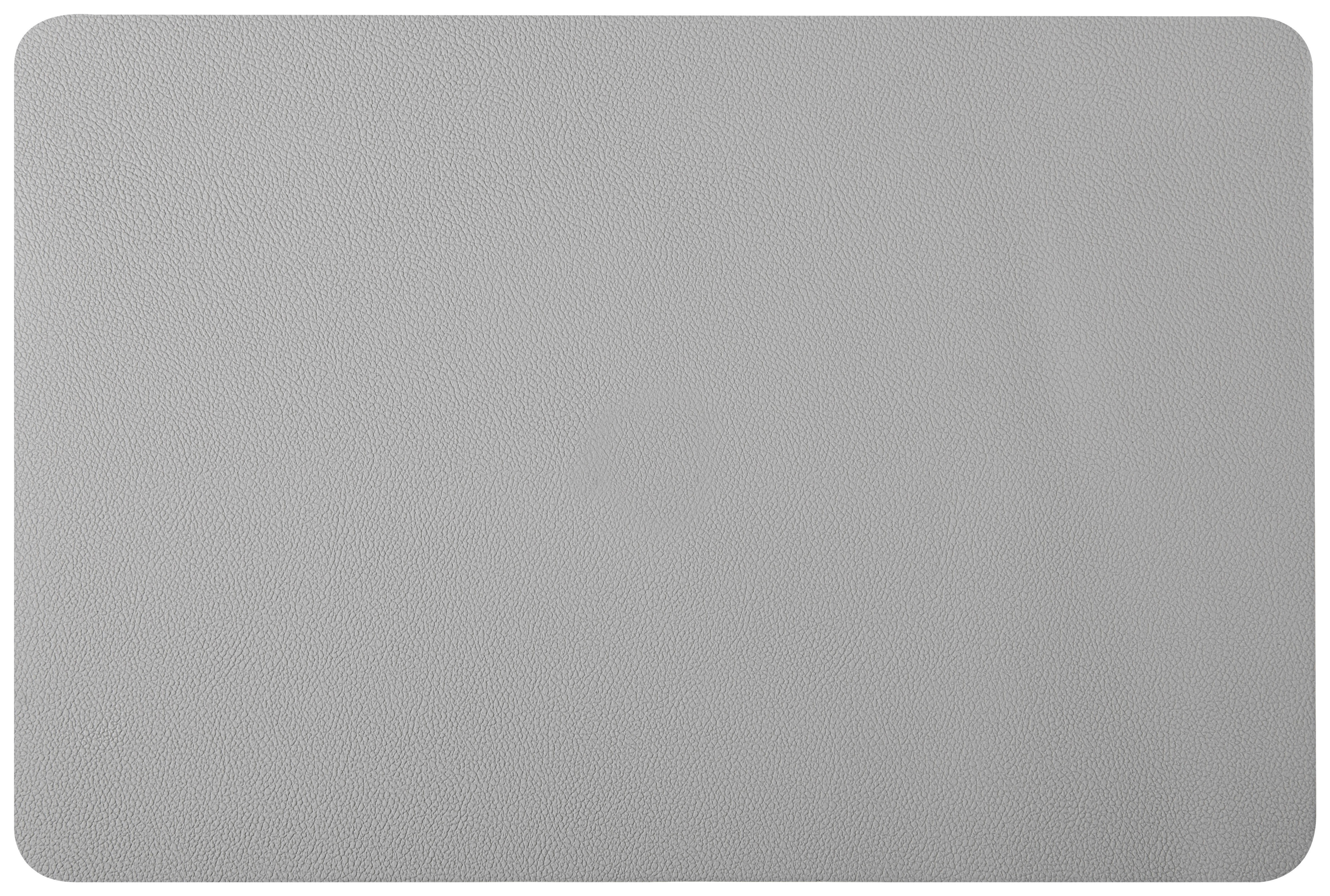 Platzset grau PVC B/L: ca. 45x30 cm Platzmatte - schwarz/grau (45,00/30,00cm)