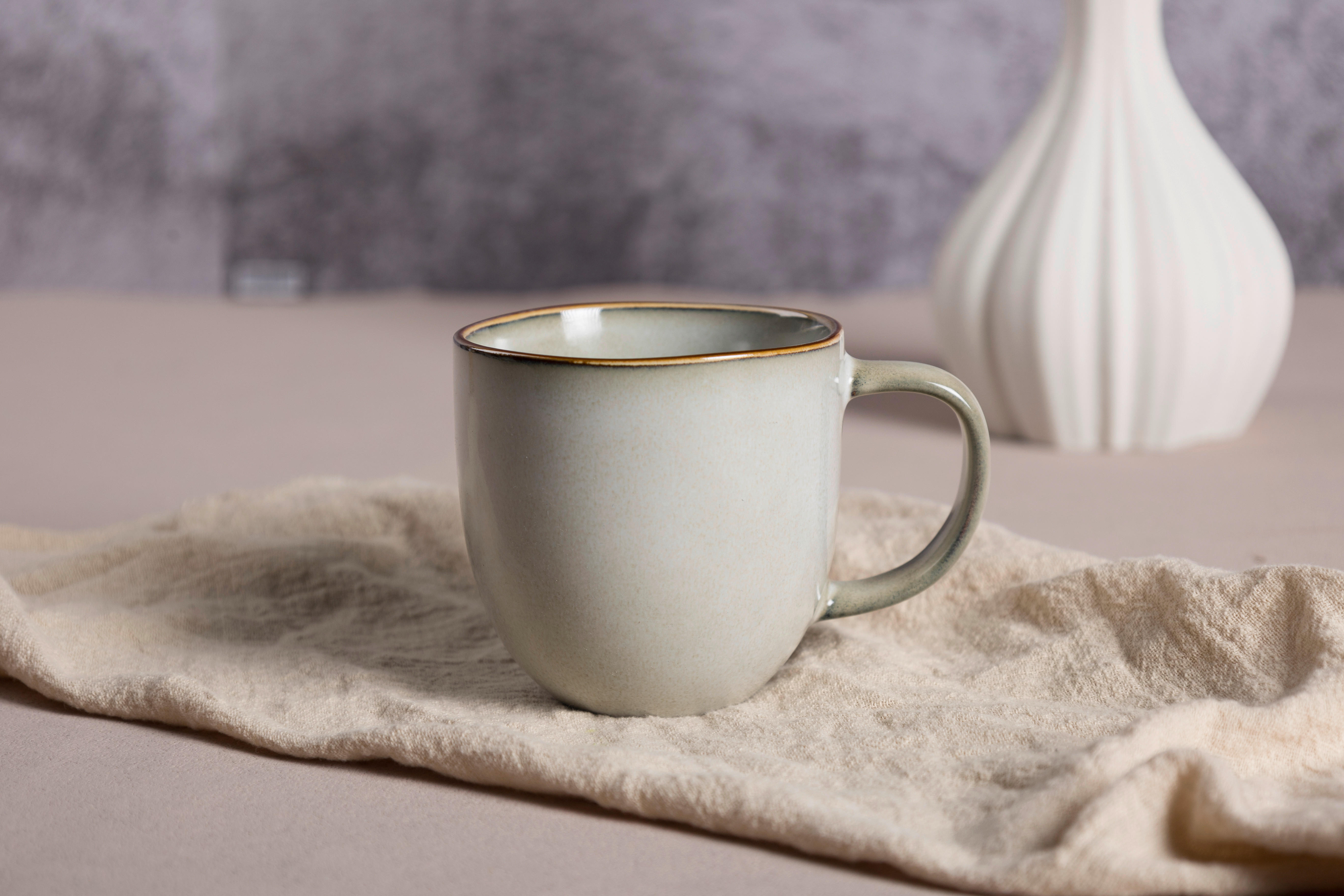 Kaffeebecher beige Steinzeug Kaffeebecher_Organic - beige (8,60/8,80/8,80cm)