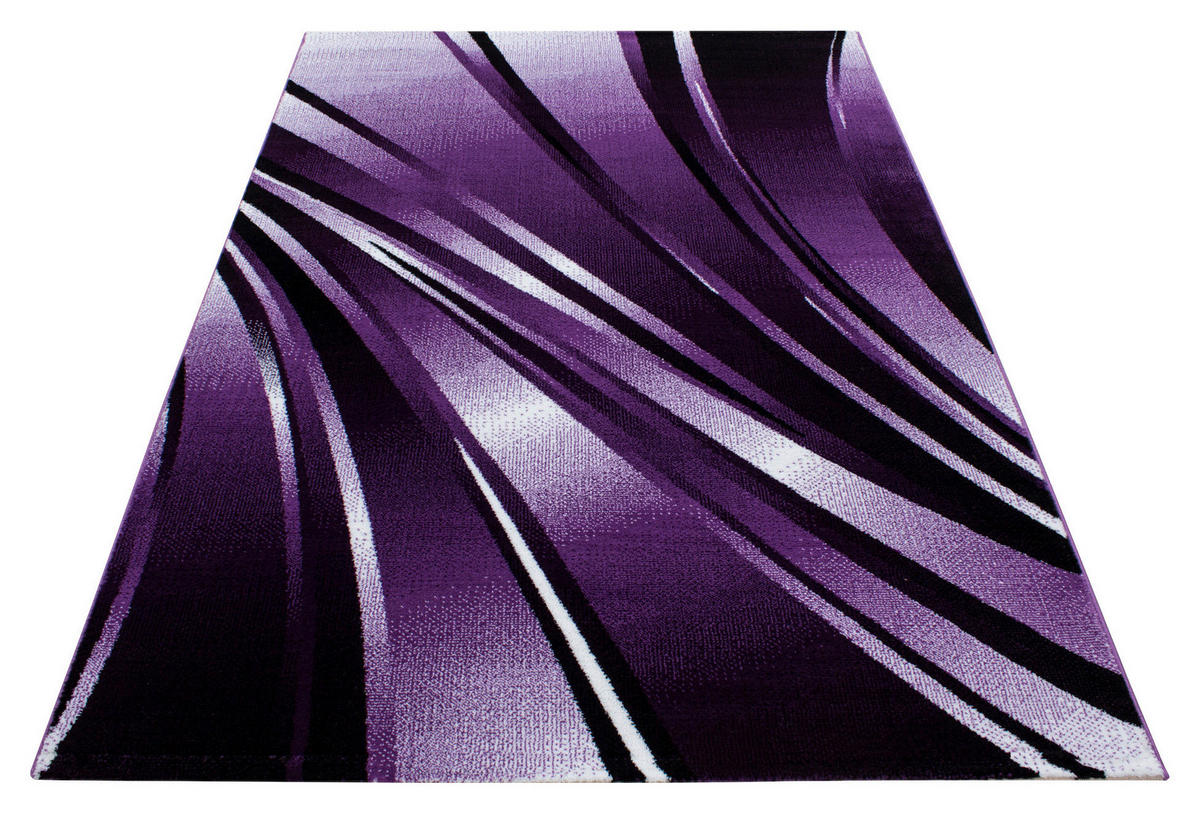 Ayyildiz Teppich PARMA violett B/L: ca. 140x200 cm PARMA - violett (140,00/200,00cm) - Ayyildiz