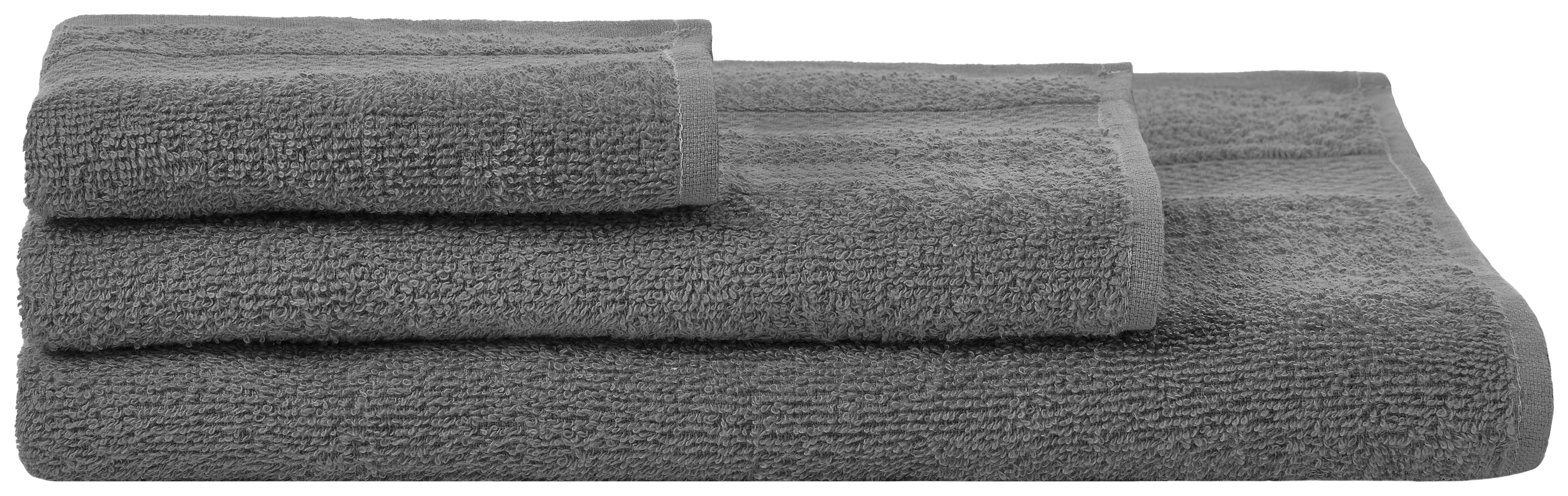 Handtuch Lia Lia - anthrazit (50,00/90,00cm) - POCOline